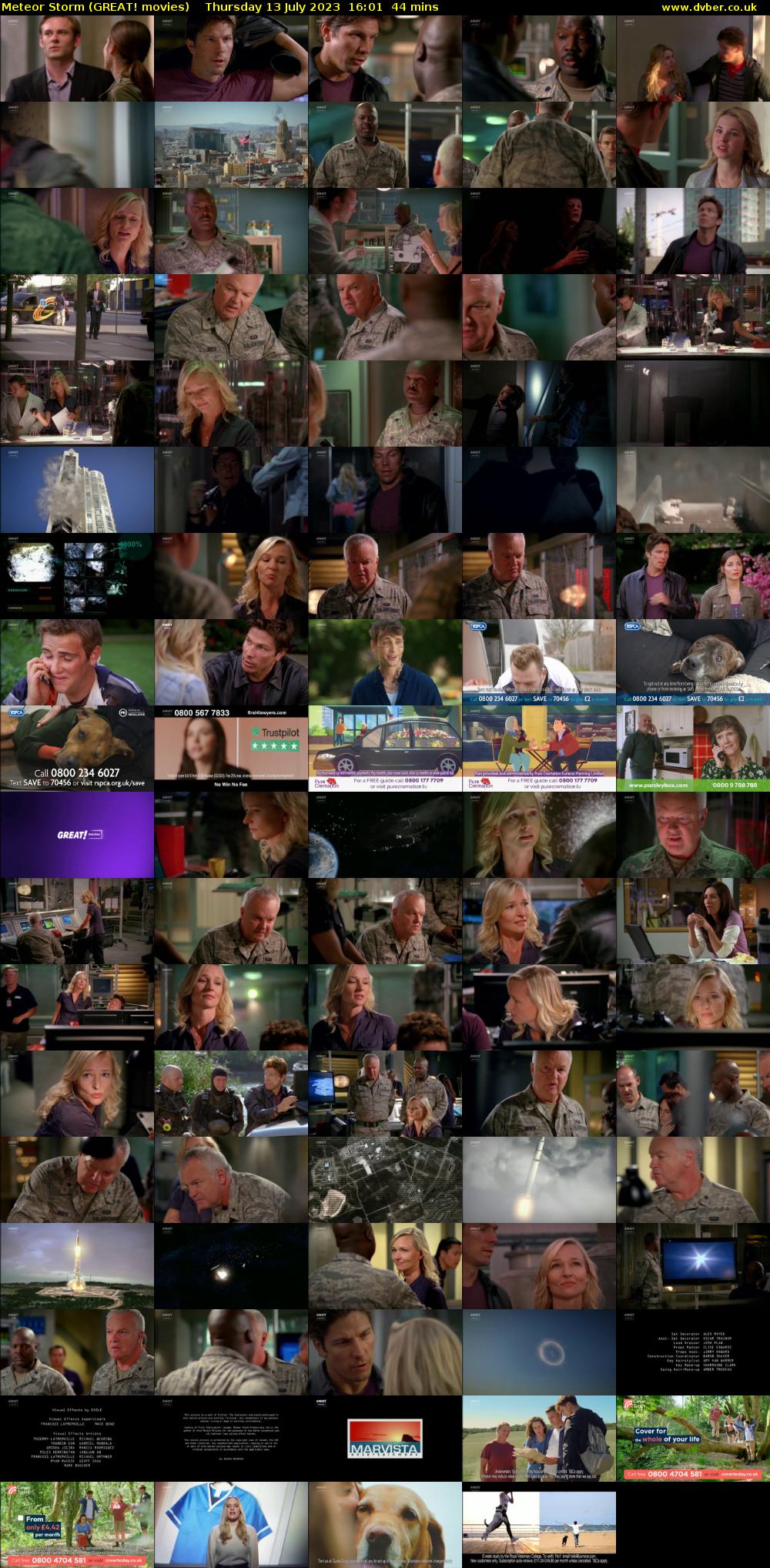 Meteor Storm (GREAT! movies) Thursday 13 July 2023 16:01 - 16:45