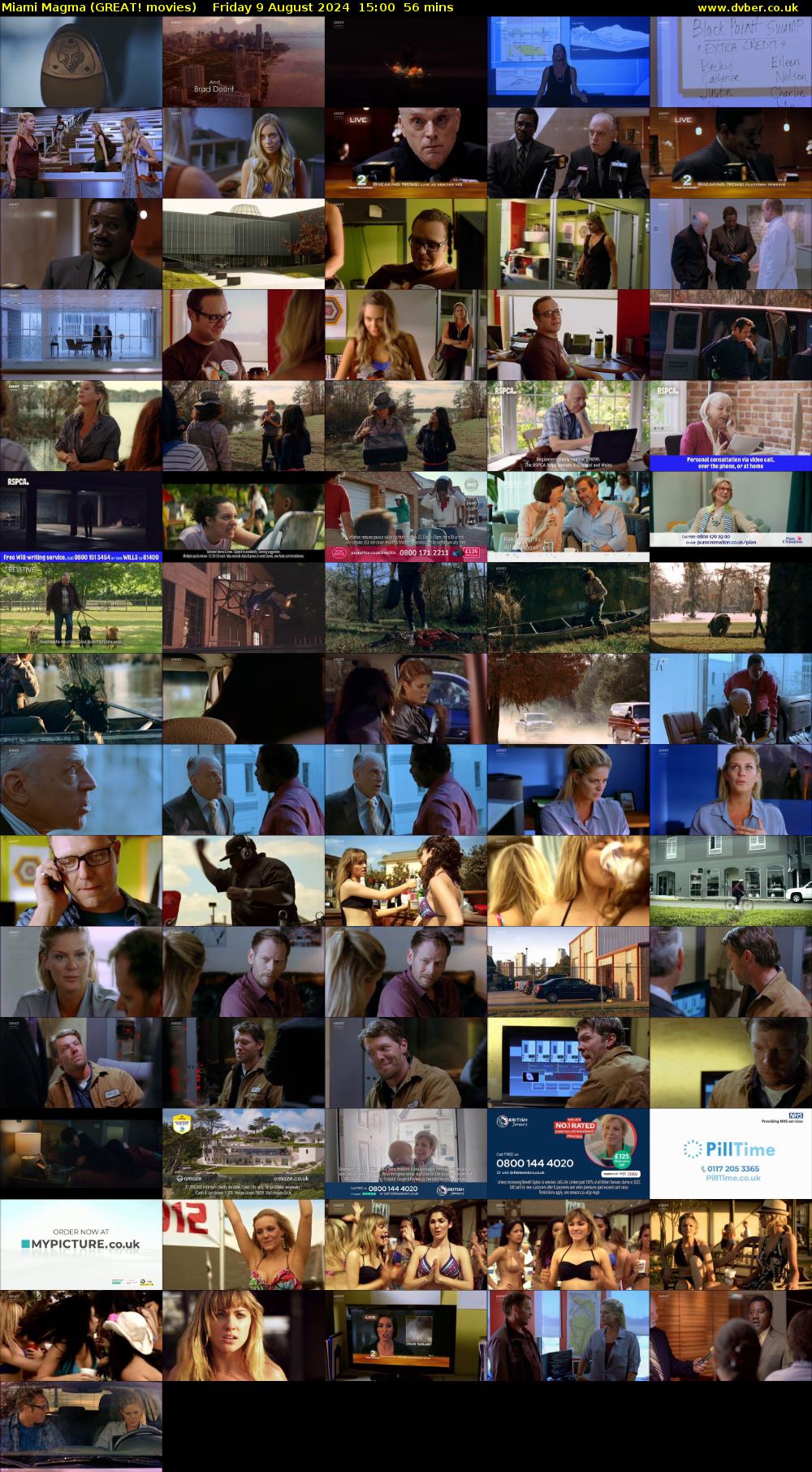 Miami Magma (GREAT! movies) Friday 9 August 2024 15:00 - 15:56