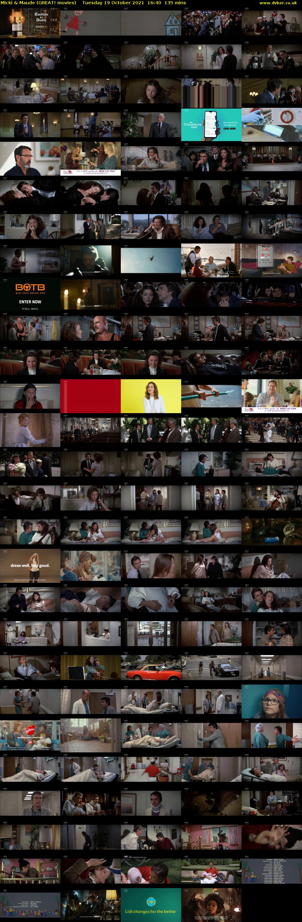 Micki & Maude (GREAT! movies) Tuesday 19 October 2021 16:40 - 18:55