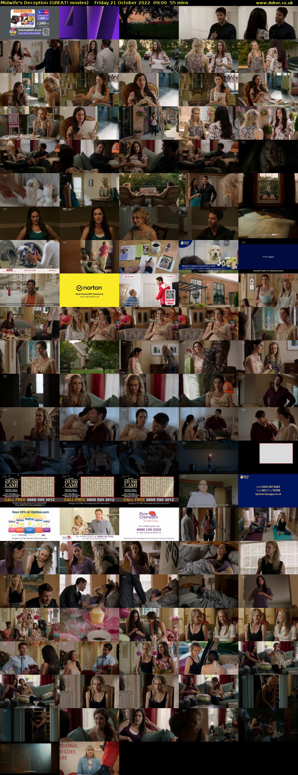 Midwife's Deception (GREAT! movies) Friday 21 October 2022 09:00 - 09:55