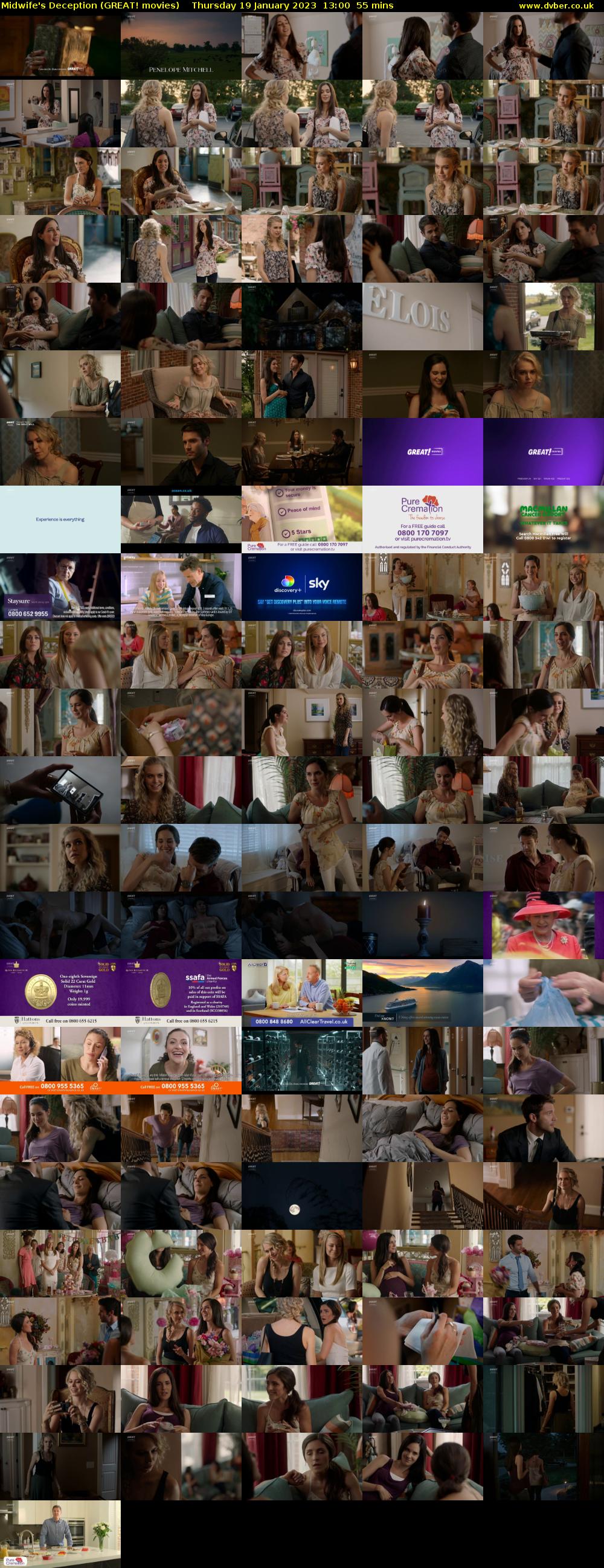 Midwife's Deception (GREAT! movies) Thursday 19 January 2023 13:00 - 13:55