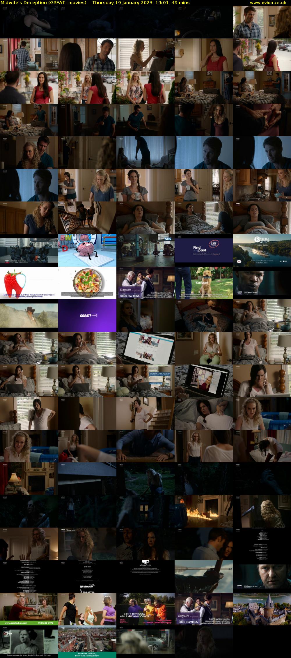 Midwife's Deception (GREAT! movies) Thursday 19 January 2023 14:01 - 14:50