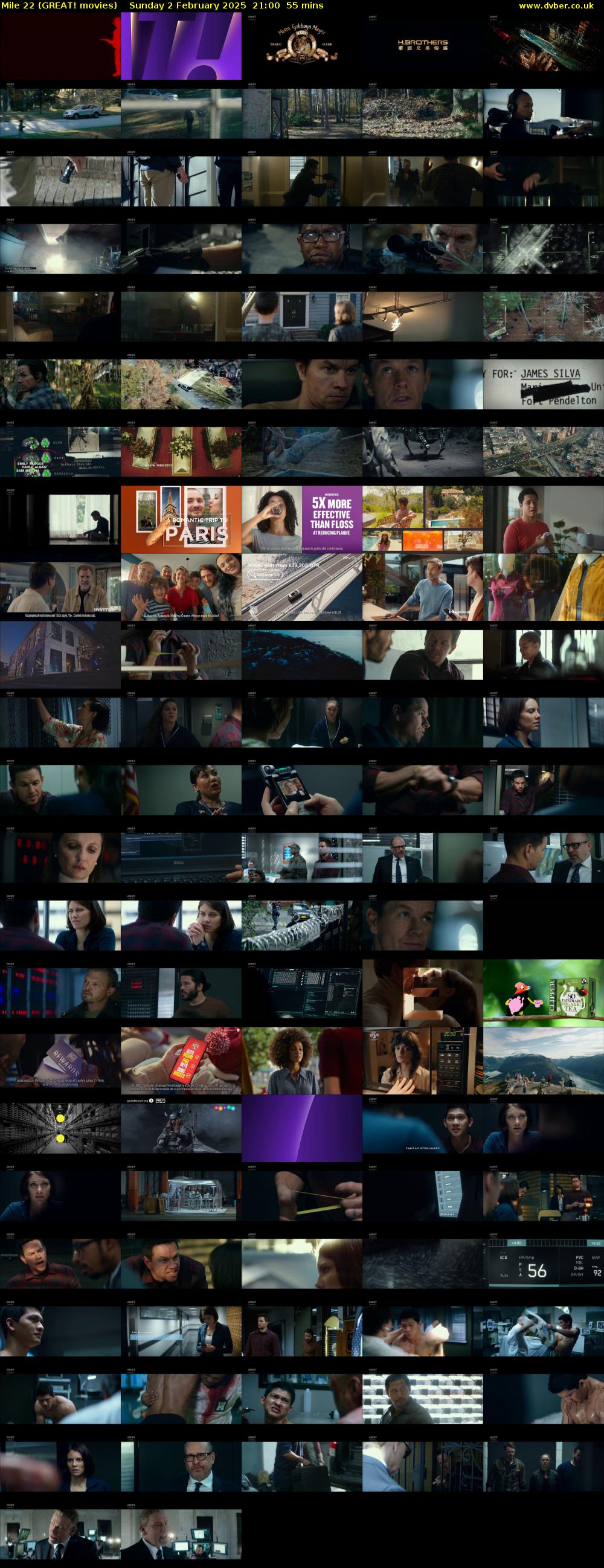 Mile 22 (GREAT! movies) Sunday 2 February 2025 21:00 - 21:55