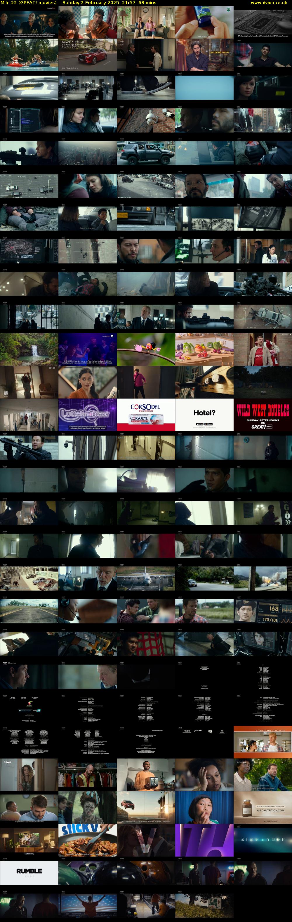 Mile 22 (GREAT! movies) Sunday 2 February 2025 21:57 - 23:05