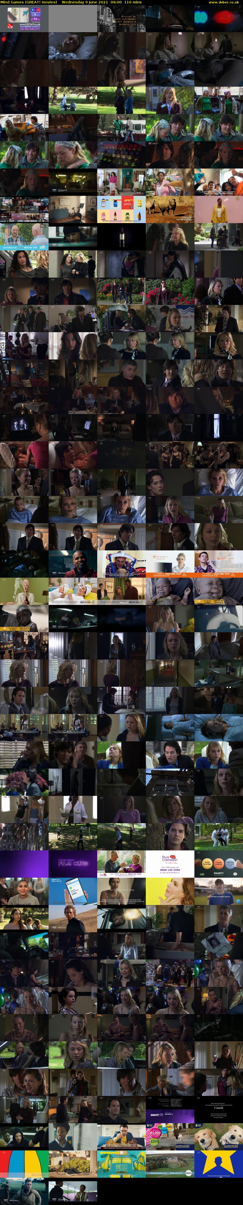Mind Games (GREAT! movies) Wednesday 9 June 2021 09:00 - 10:50