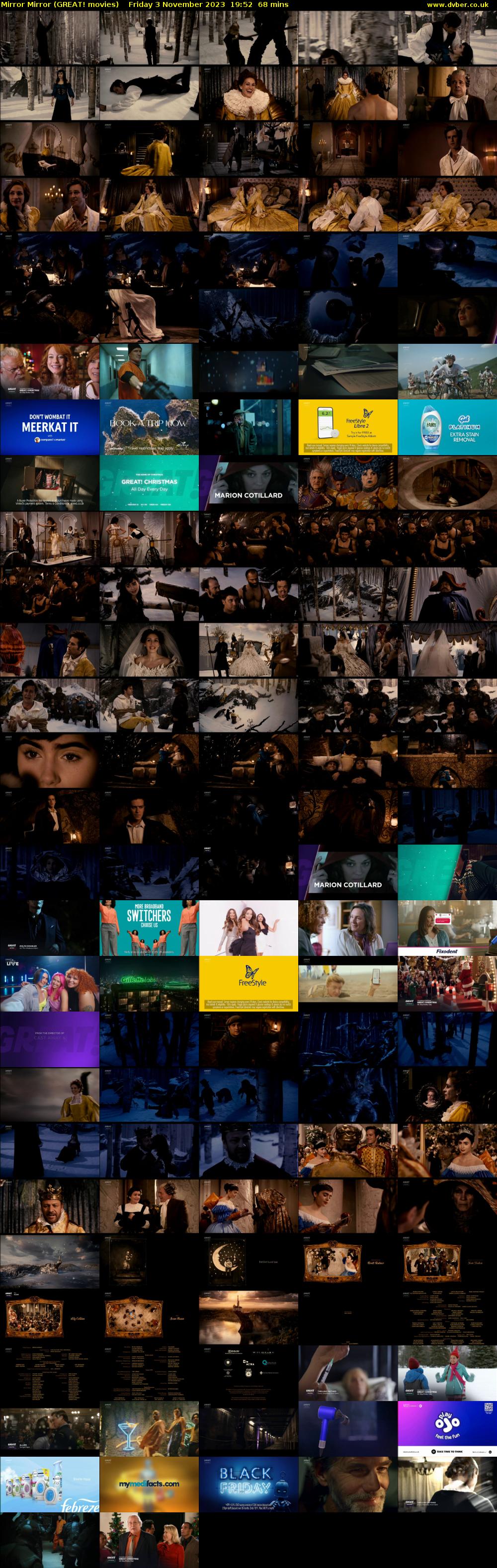 Mirror Mirror (GREAT! movies) Friday 3 November 2023 19:52 - 21:00
