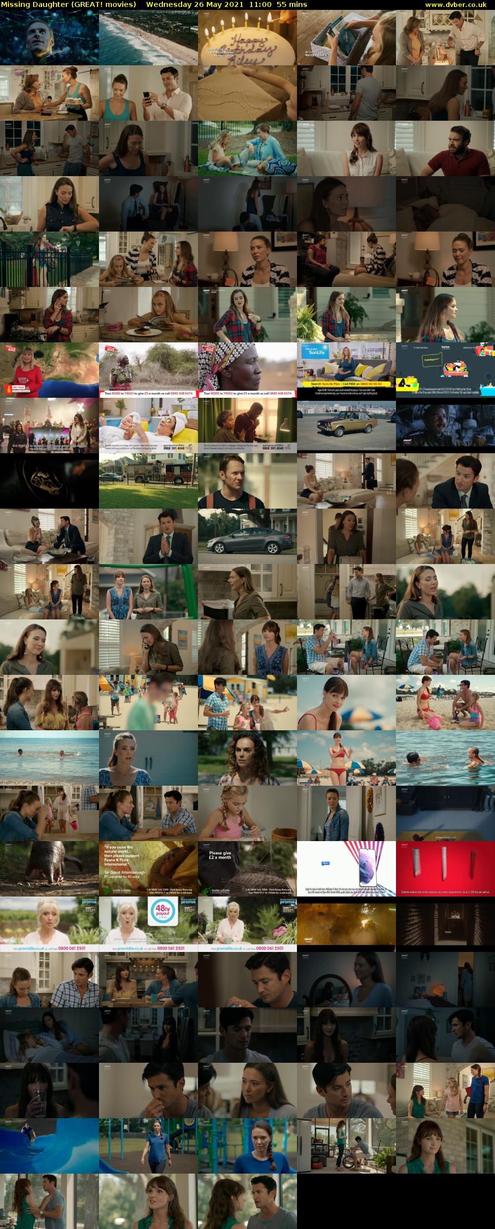 Missing Daughter (GREAT! movies) Wednesday 26 May 2021 11:00 - 11:55