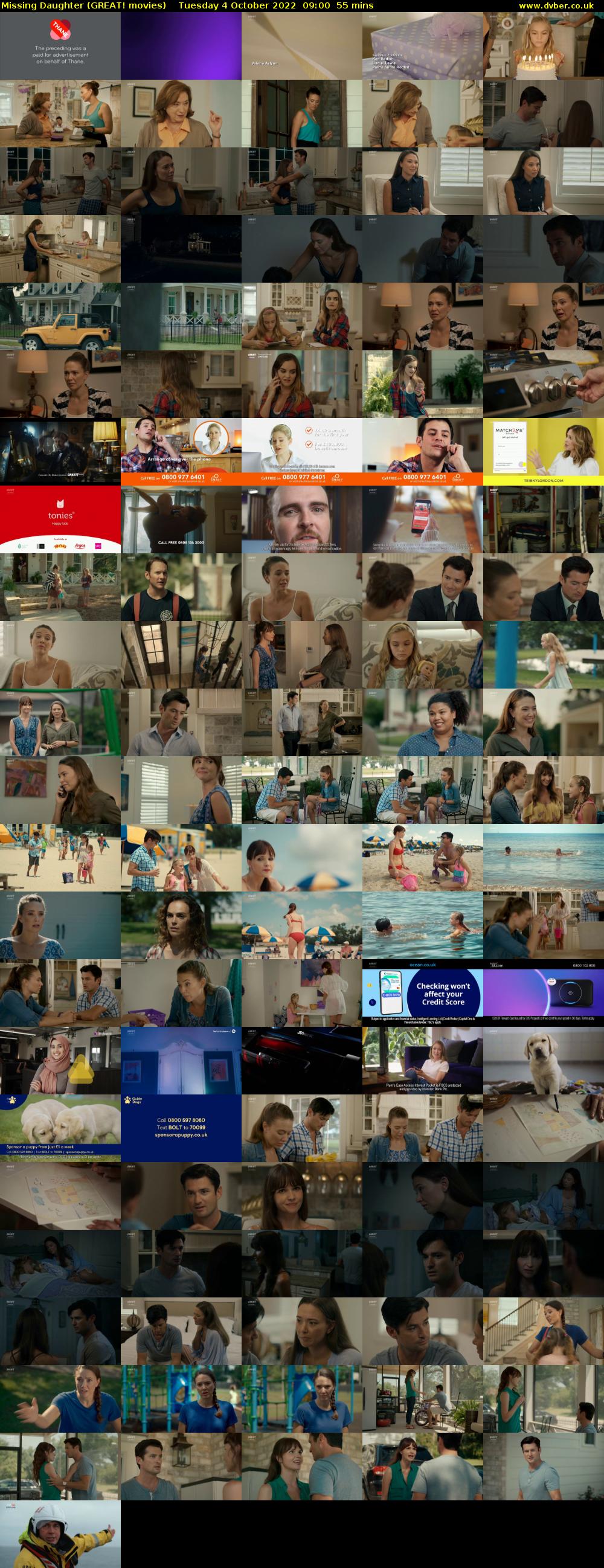 Missing Daughter (GREAT! movies) Tuesday 4 October 2022 09:00 - 09:55