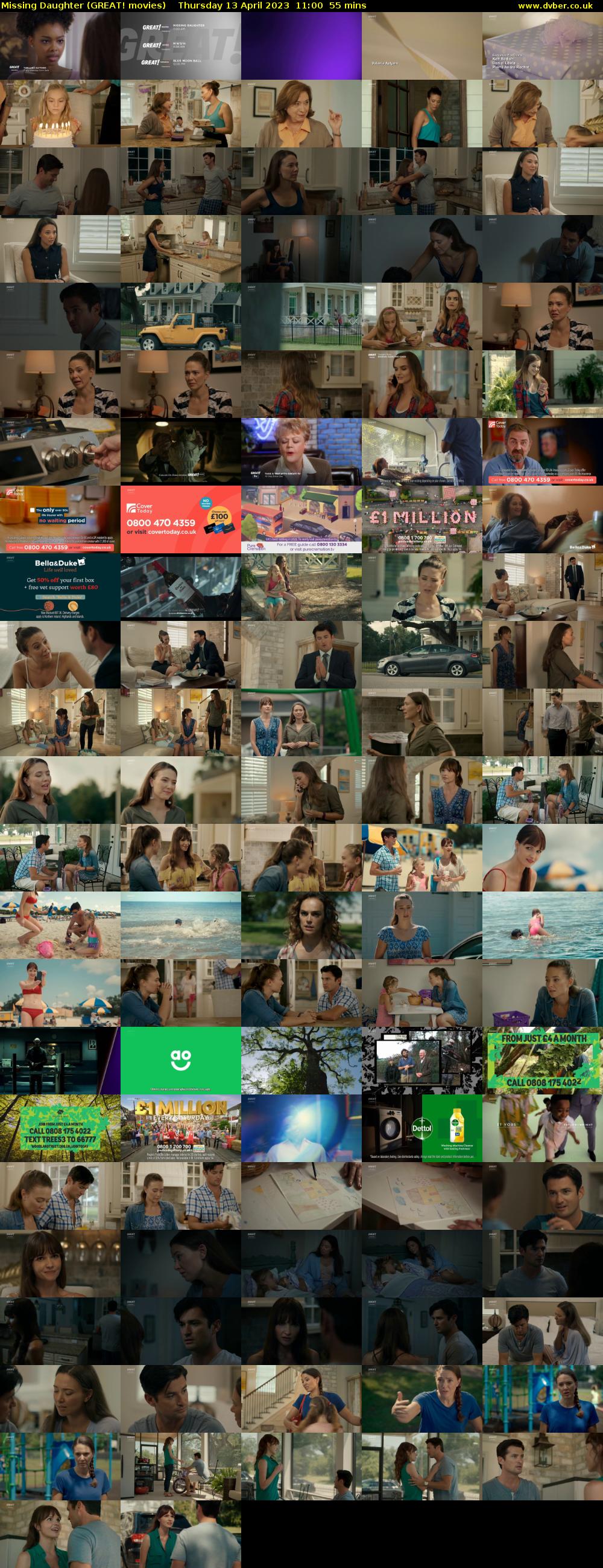 Missing Daughter (GREAT! movies) Thursday 13 April 2023 11:00 - 11:55