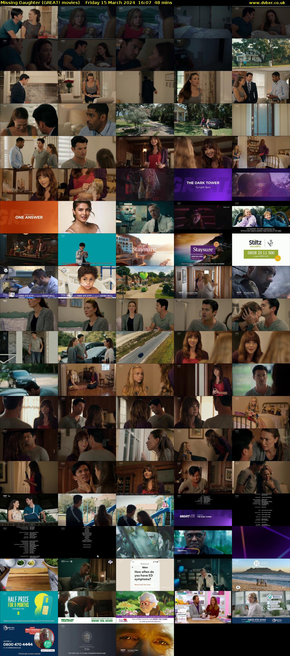 Missing Daughter (GREAT! movies) Friday 15 March 2024 16:07 - 16:55