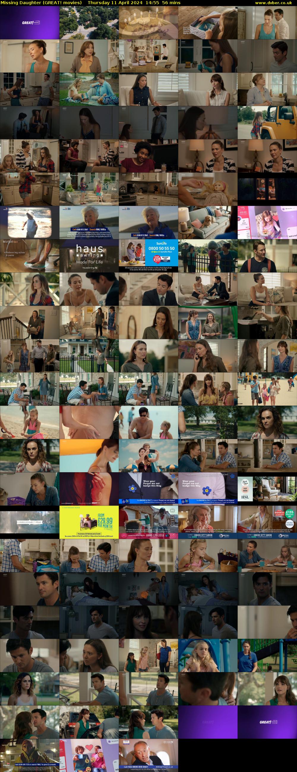Missing Daughter (GREAT! movies) Thursday 11 April 2024 14:55 - 15:51