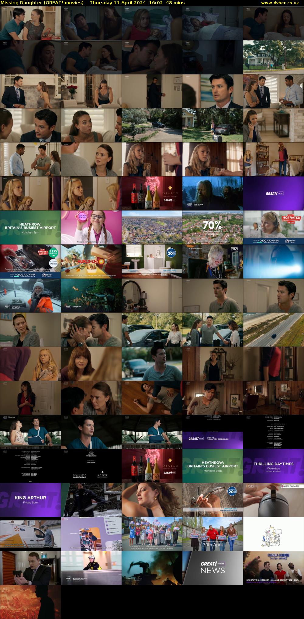 Missing Daughter (GREAT! movies) Thursday 11 April 2024 16:02 - 16:50