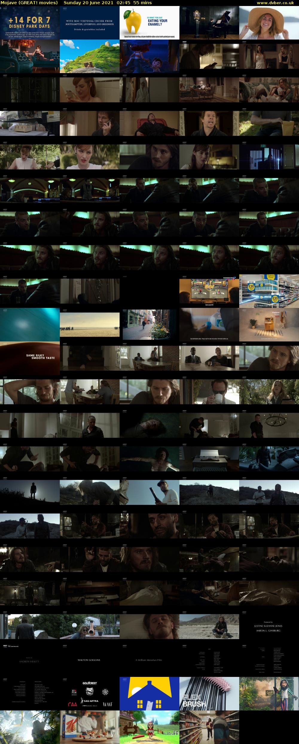 Mojave (GREAT! movies) Sunday 20 June 2021 02:45 - 03:40