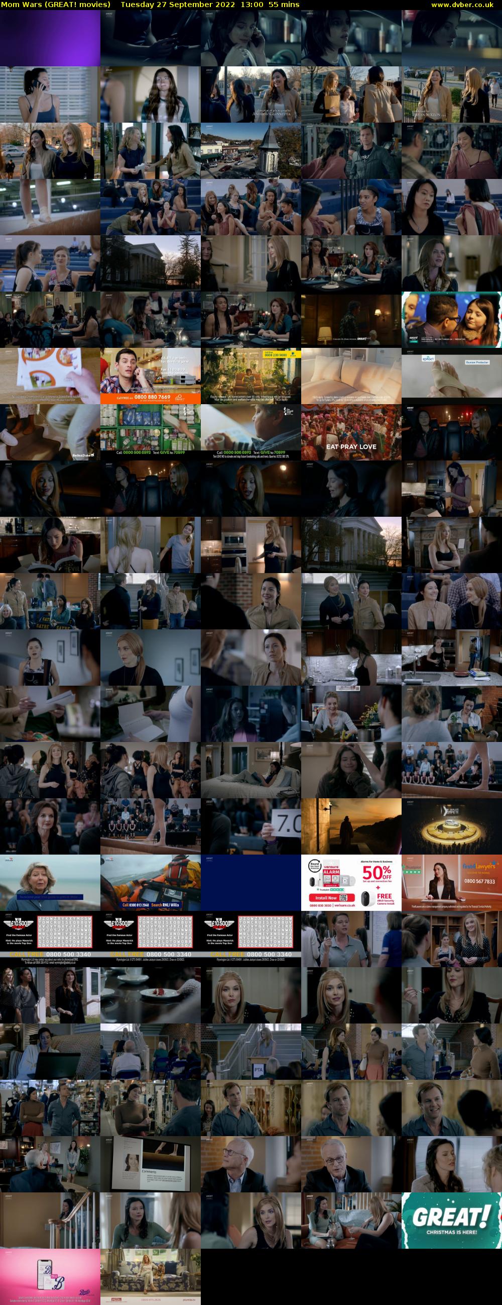 Mom Wars (GREAT! movies) Tuesday 27 September 2022 13:00 - 13:55