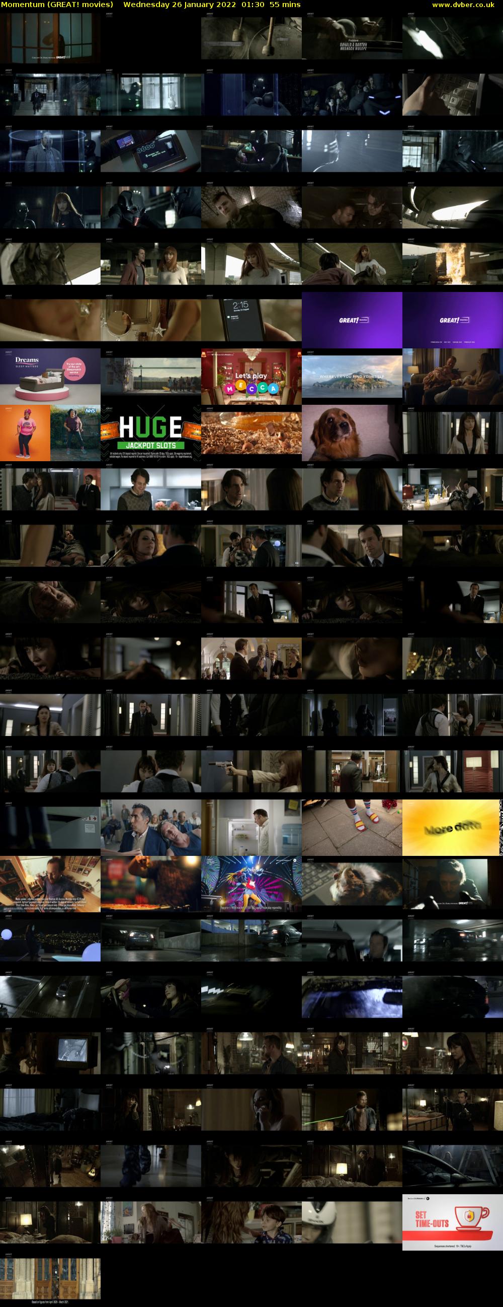 Momentum (GREAT! movies) Wednesday 26 January 2022 01:30 - 02:25