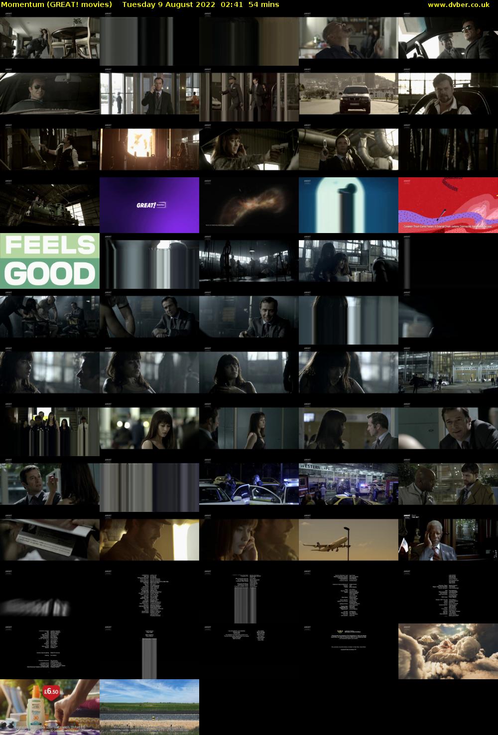 Momentum (GREAT! movies) Tuesday 9 August 2022 02:41 - 03:35