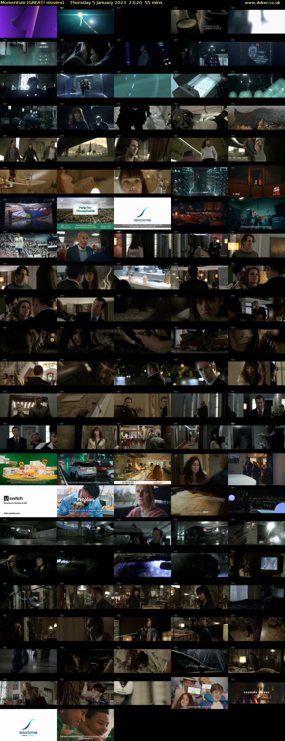 Momentum (GREAT! movies) Thursday 5 January 2023 23:20 - 00:15