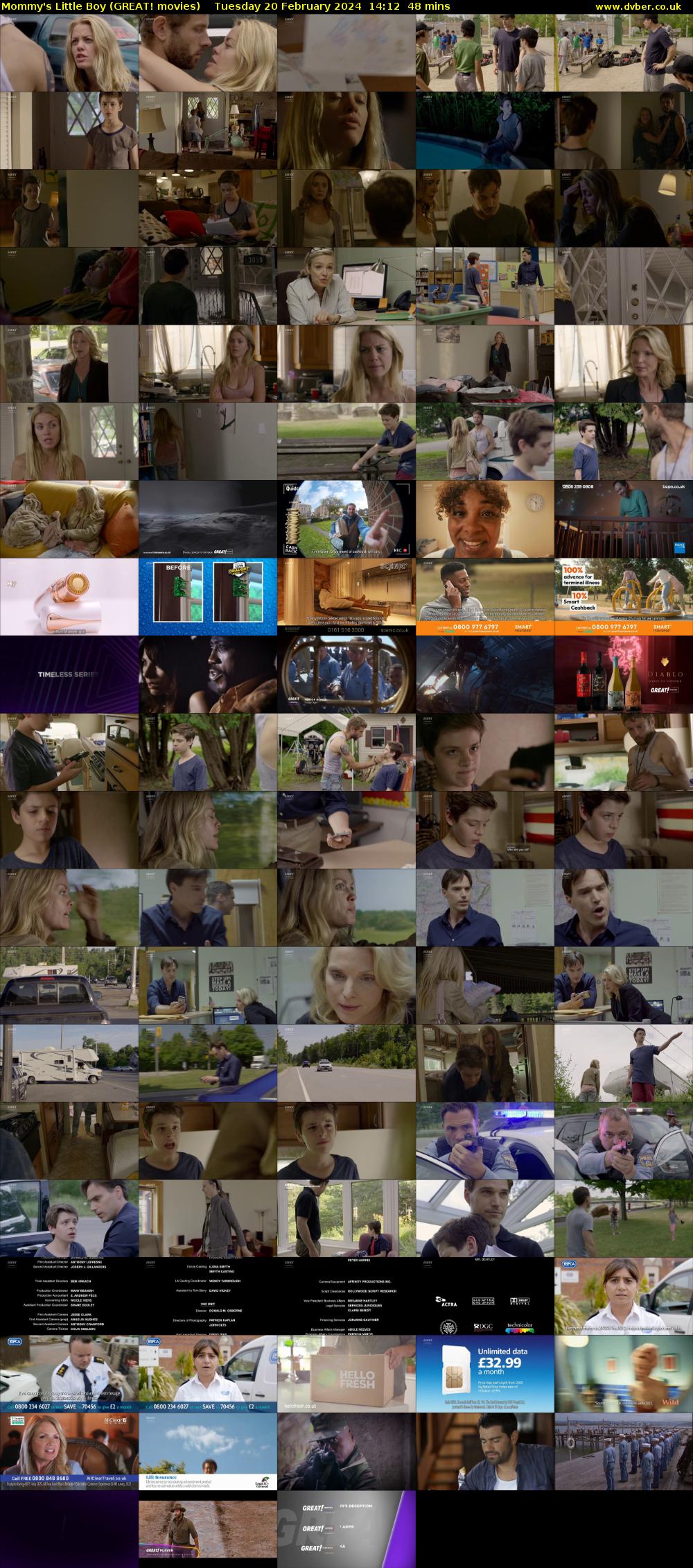 Mommy's Little Boy (GREAT! movies) Tuesday 20 February 2024 14:12 - 15:00