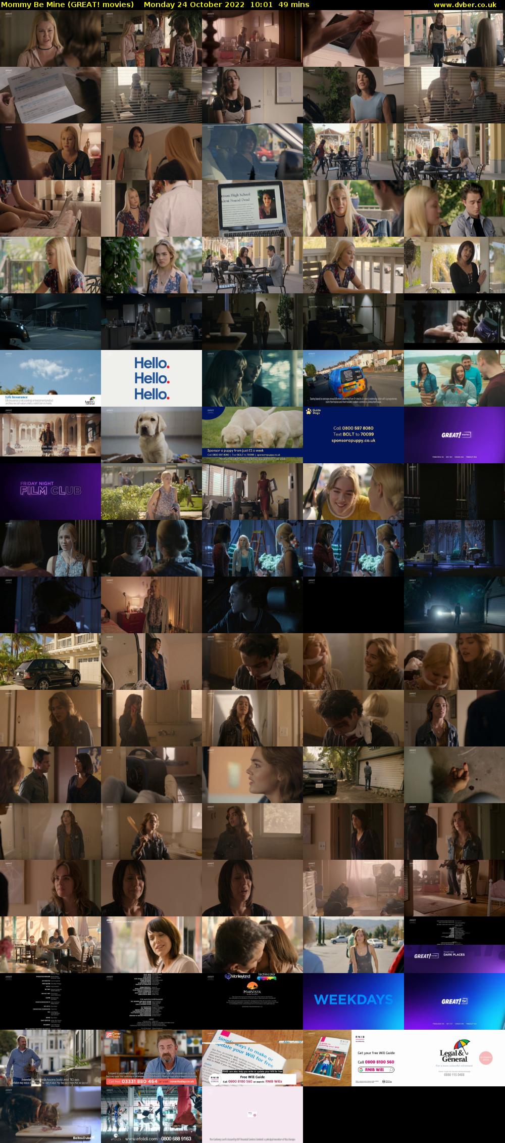 Mommy Be Mine (GREAT! movies) Monday 24 October 2022 10:01 - 10:50