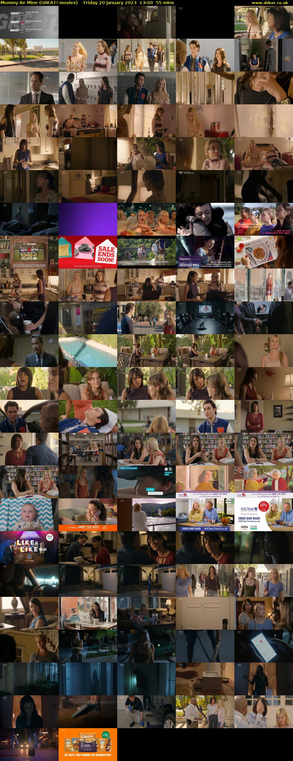 Mommy Be Mine (GREAT! movies) Friday 20 January 2023 13:00 - 13:55