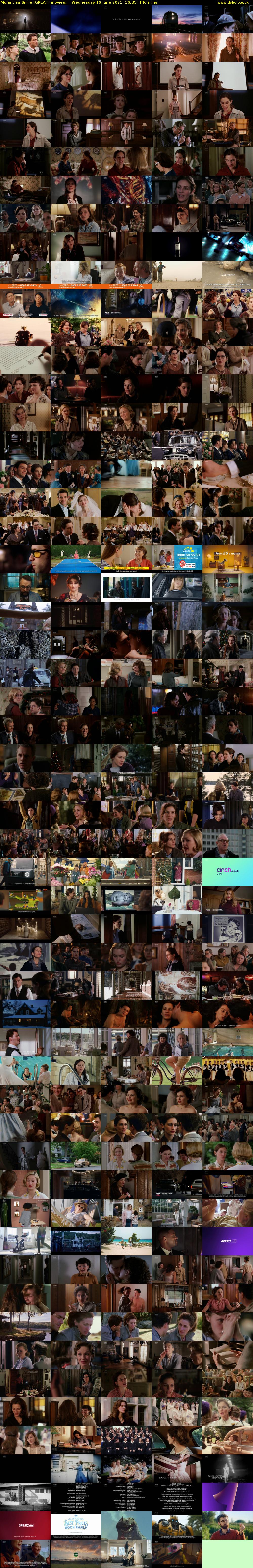 Mona Lisa Smile (GREAT! movies) Wednesday 16 June 2021 16:35 - 18:55