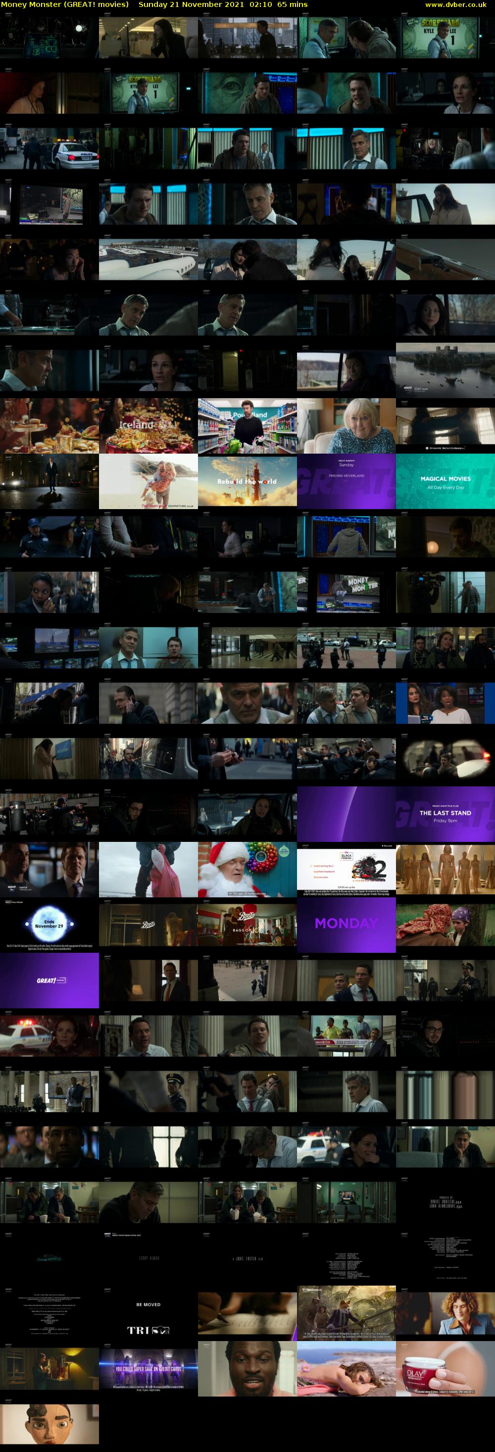 Money Monster (GREAT! movies) Sunday 21 November 2021 02:10 - 03:15