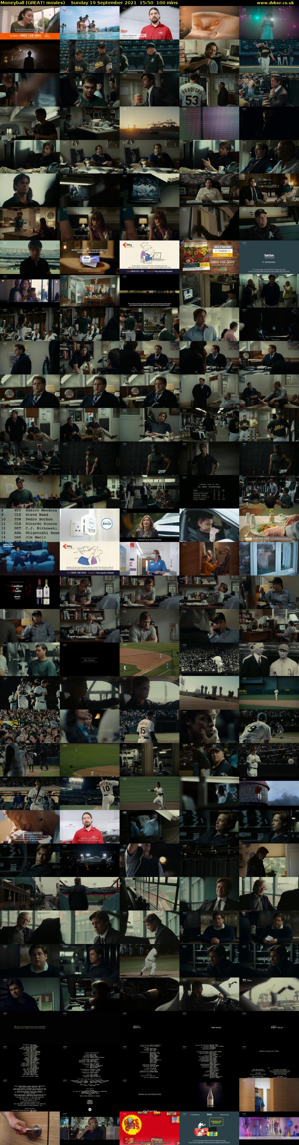 Moneyball (GREAT! movies) Sunday 19 September 2021 15:50 - 17:30