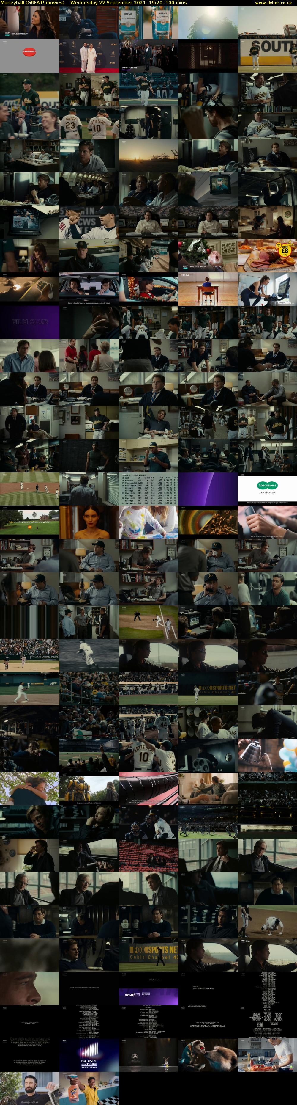 Moneyball (GREAT! movies) Wednesday 22 September 2021 19:20 - 21:00
