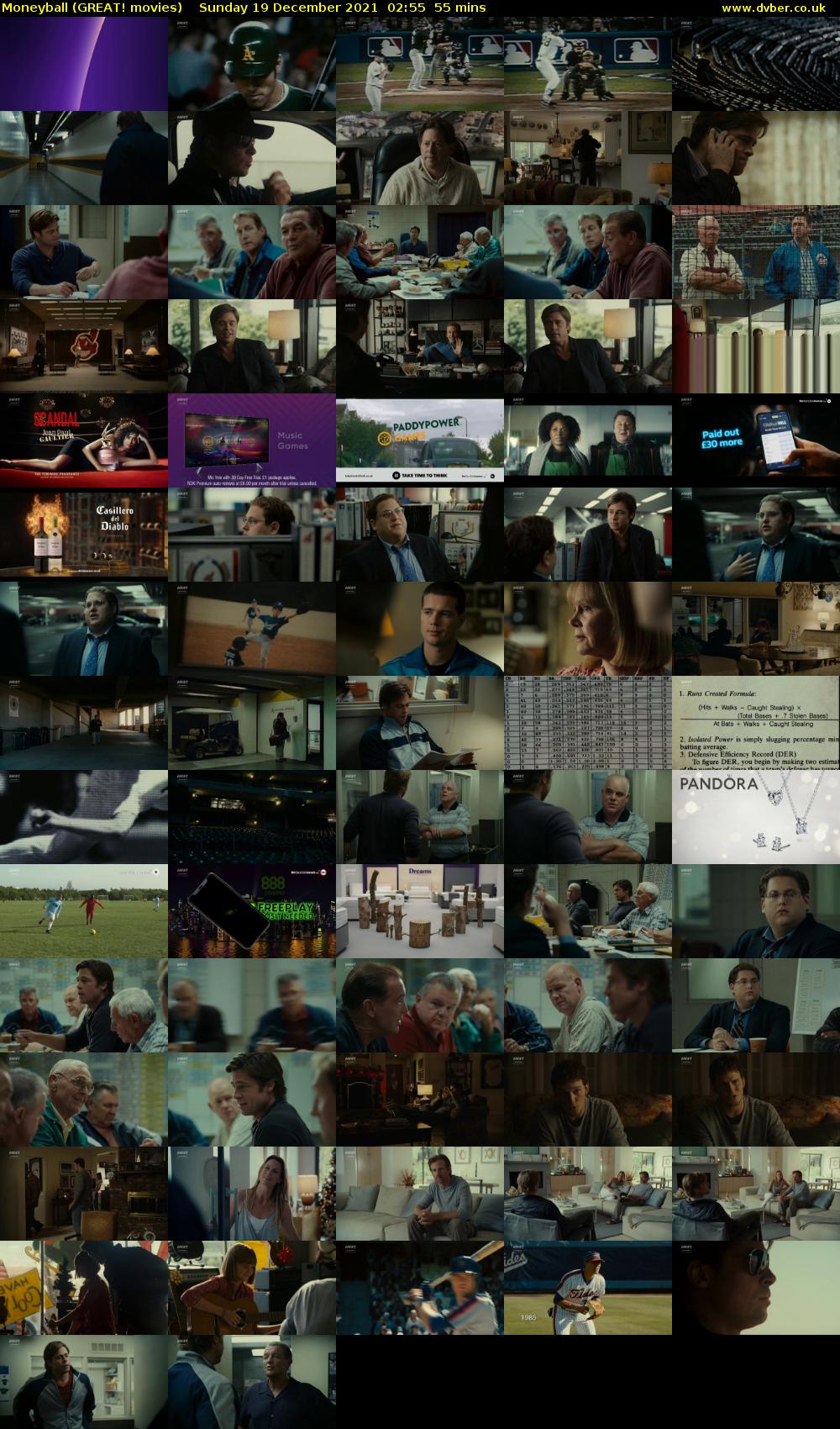 Moneyball (GREAT! movies) Sunday 19 December 2021 02:55 - 03:50