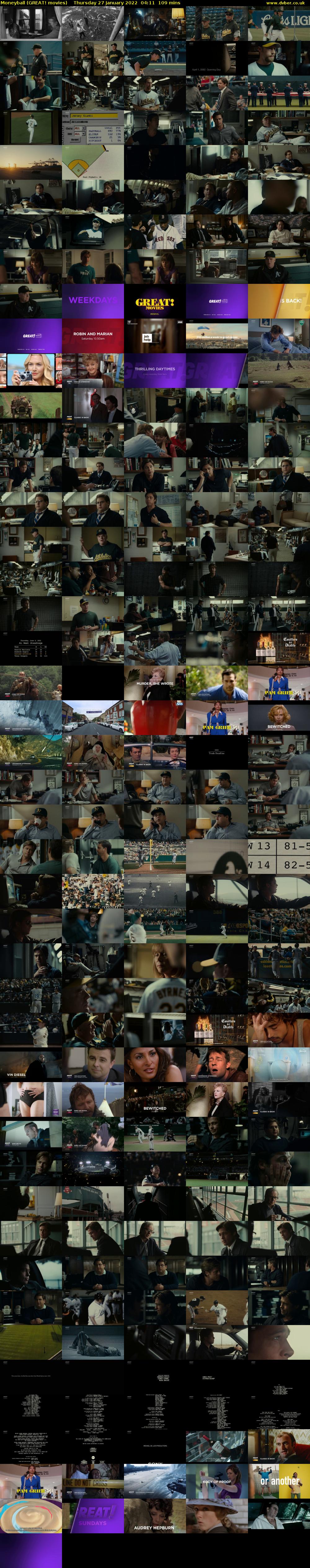 Moneyball (GREAT! movies) Thursday 27 January 2022 04:11 - 06:00