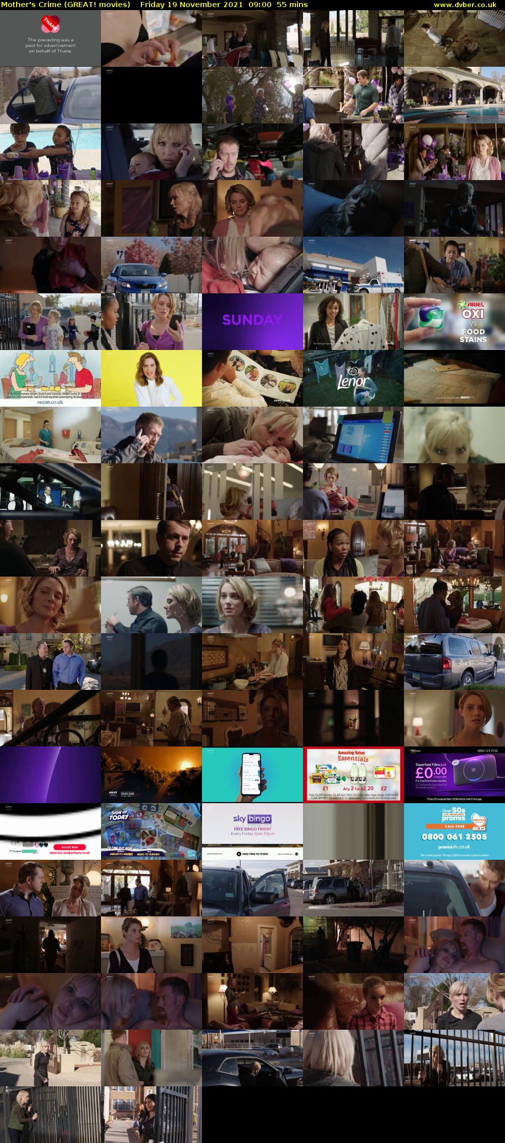 Mother's Crime (GREAT! movies) Friday 19 November 2021 09:00 - 09:55