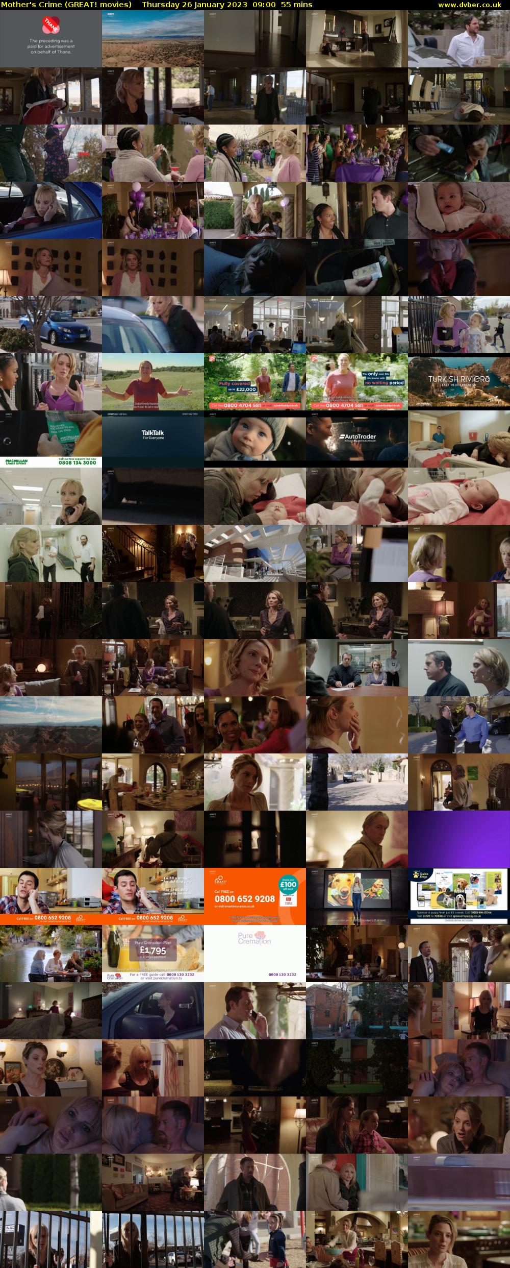 Mother's Crime (GREAT! movies) Thursday 26 January 2023 09:00 - 09:55