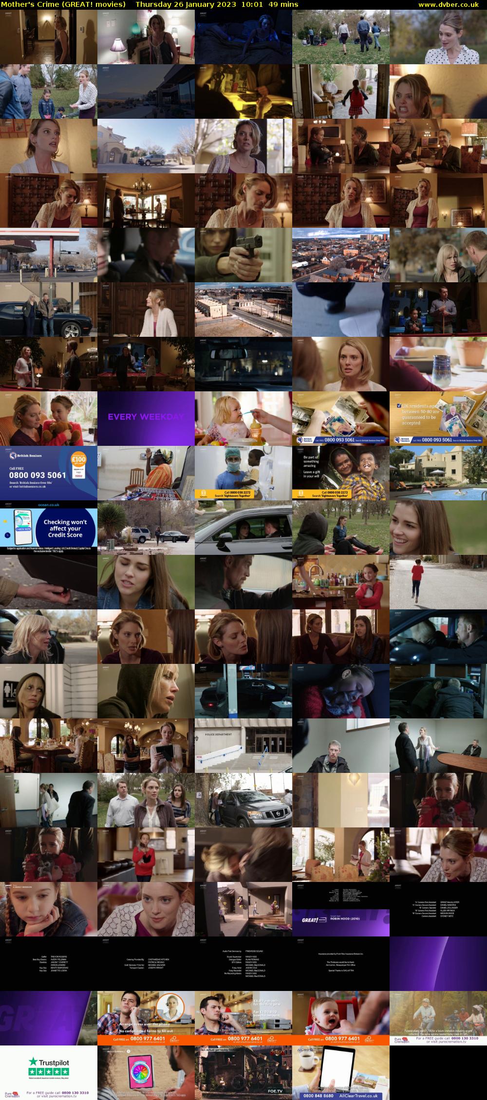Mother's Crime (GREAT! movies) Thursday 26 January 2023 10:01 - 10:50