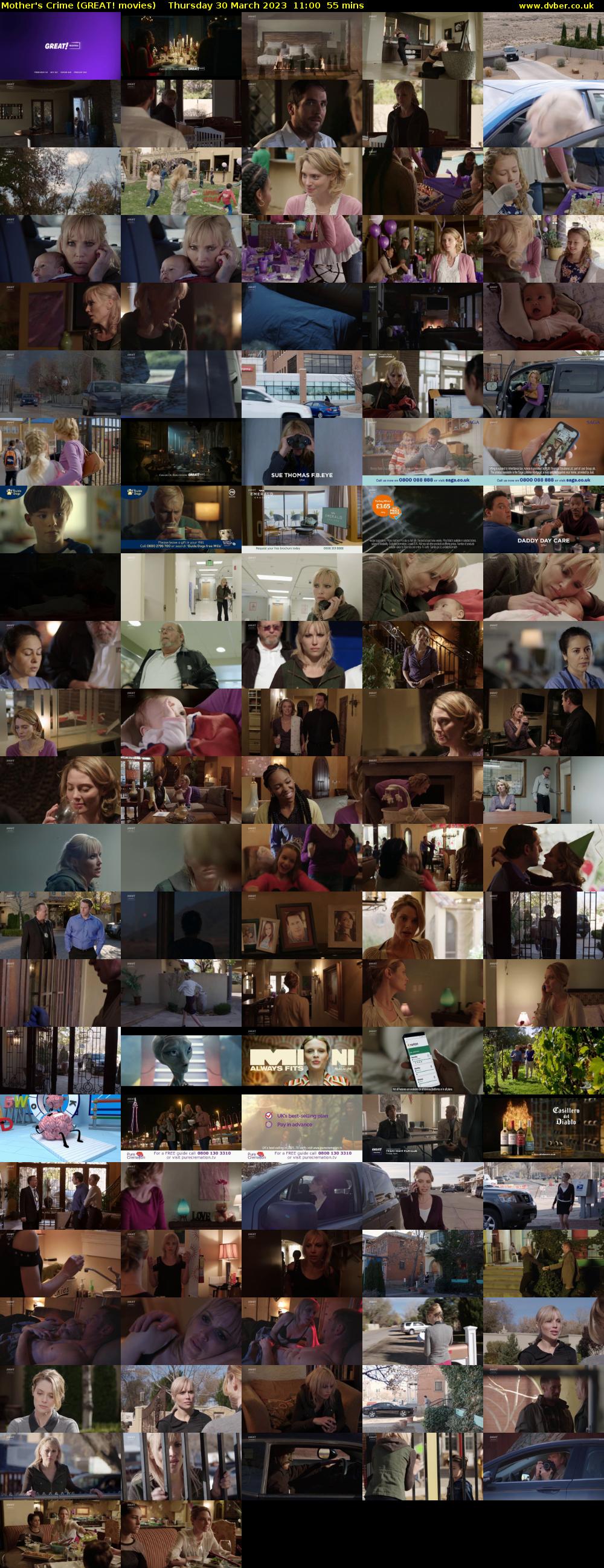 Mother's Crime (GREAT! movies) Thursday 30 March 2023 11:00 - 11:55