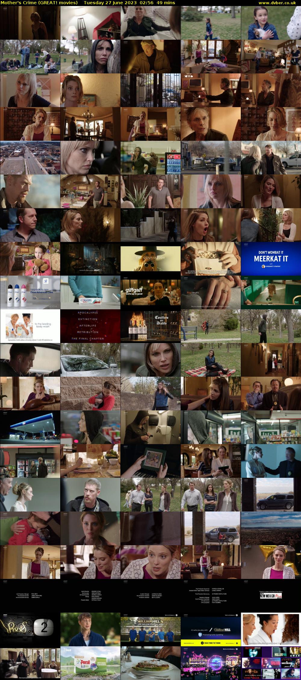 Mother's Crime (GREAT! movies) Tuesday 27 June 2023 02:56 - 03:45