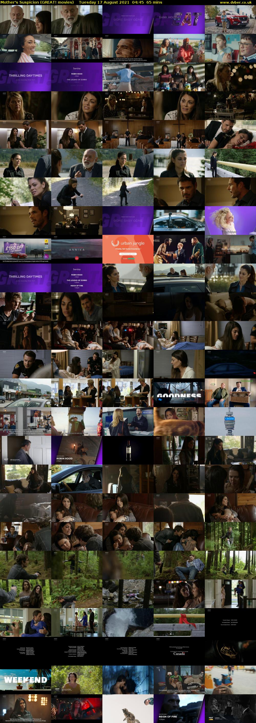 Mother's Suspicion (GREAT! movies) Tuesday 17 August 2021 04:45 - 05:50