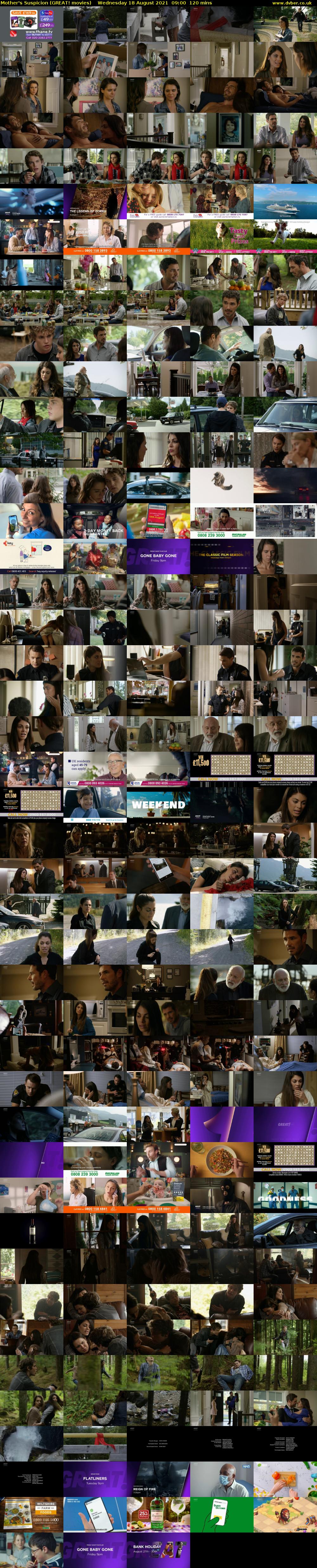 Mother's Suspicion (GREAT! movies) Wednesday 18 August 2021 09:00 - 11:00