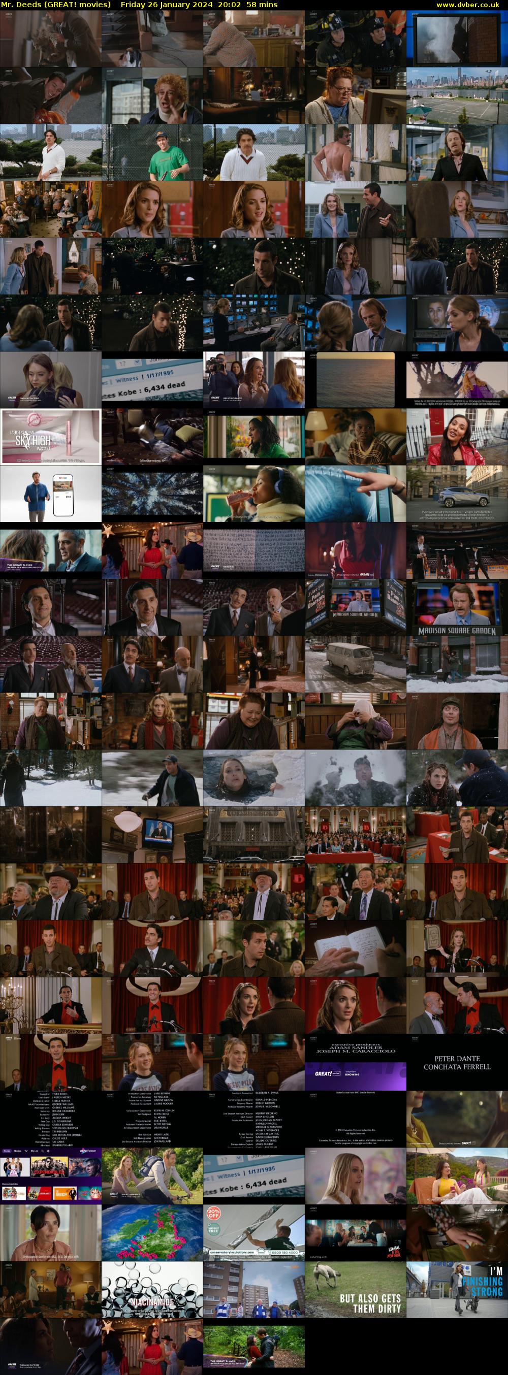 Mr. Deeds (GREAT! movies) Friday 26 January 2024 20:02 - 21:00