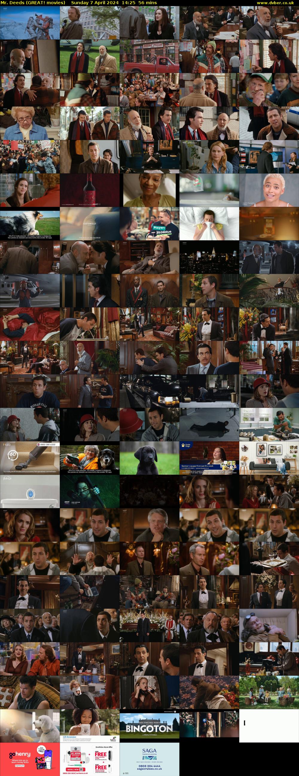 Mr. Deeds (GREAT! movies) Sunday 7 April 2024 14:25 - 15:21