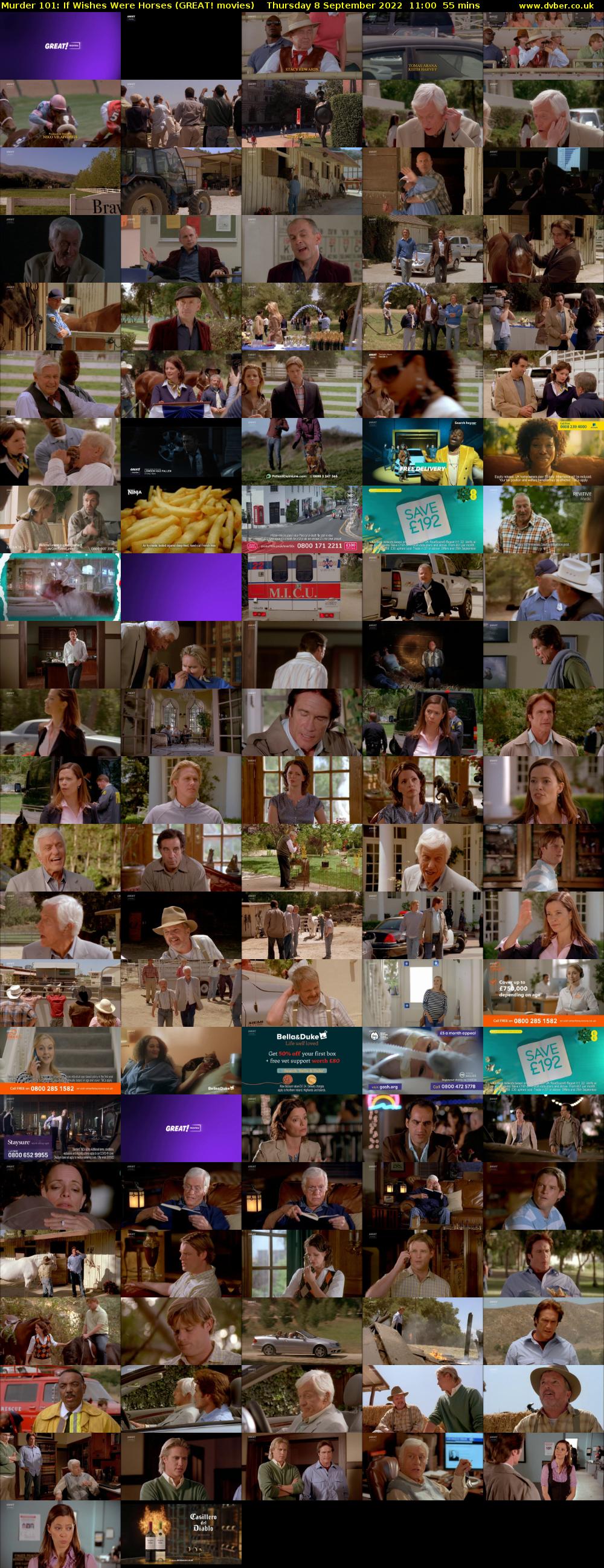 Murder 101: If Wishes Were Horses (GREAT! movies) Thursday 8 September 2022 11:00 - 11:55