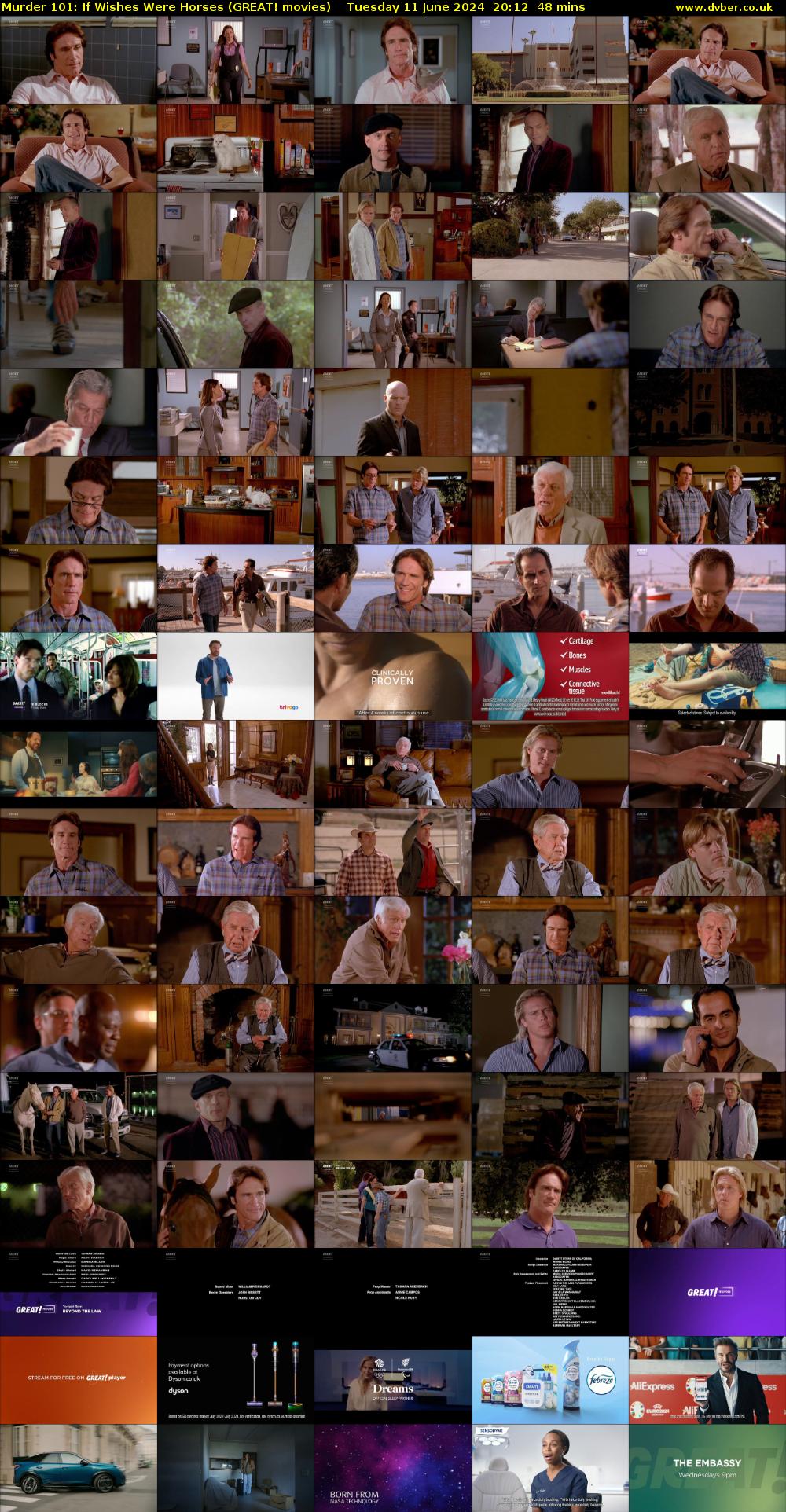 Murder 101: If Wishes Were Horses (GREAT! movies) Tuesday 11 June 2024 20:12 - 21:00