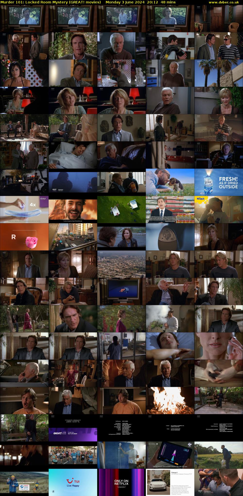 Murder 101: Locked Room Mystery (GREAT! movies) Monday 3 June 2024 20:12 - 21:00