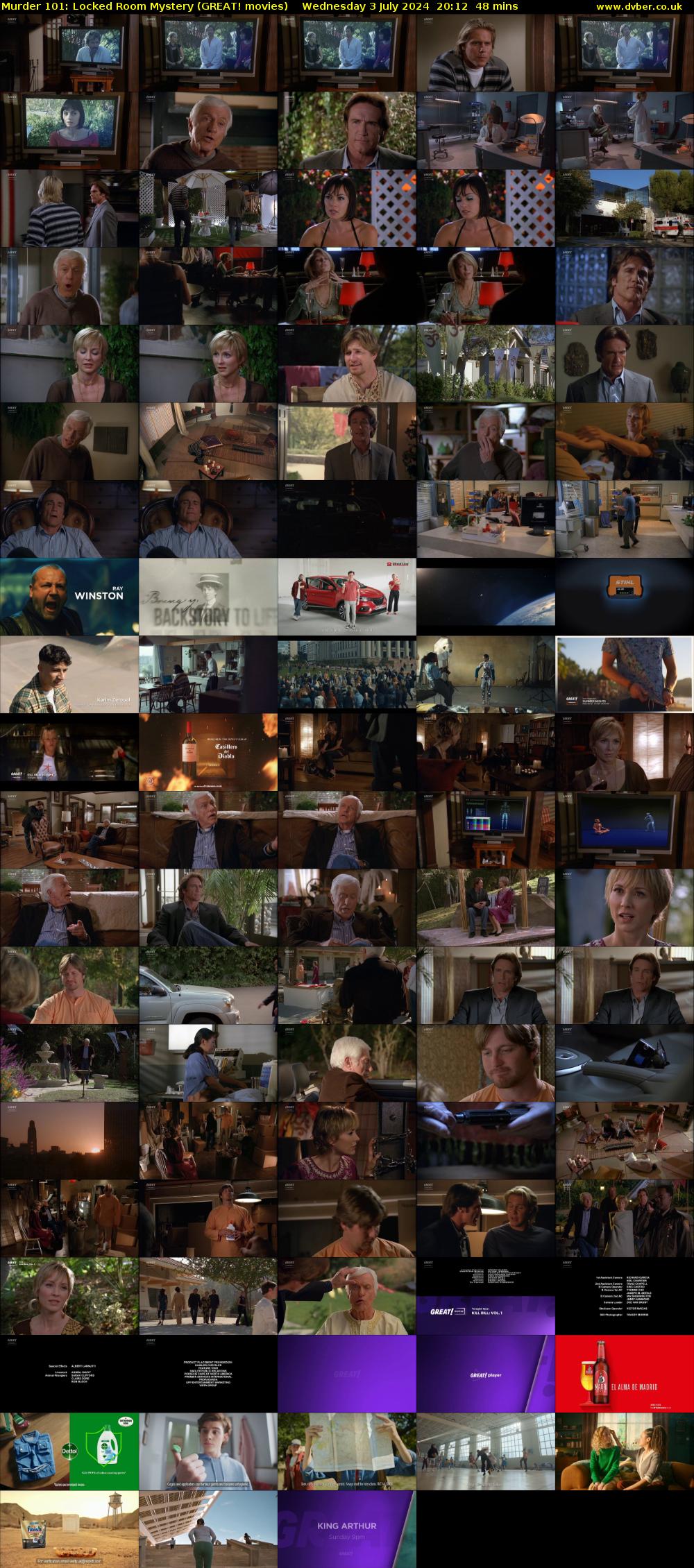 Murder 101: Locked Room Mystery (GREAT! movies) Wednesday 3 July 2024 20:12 - 21:00