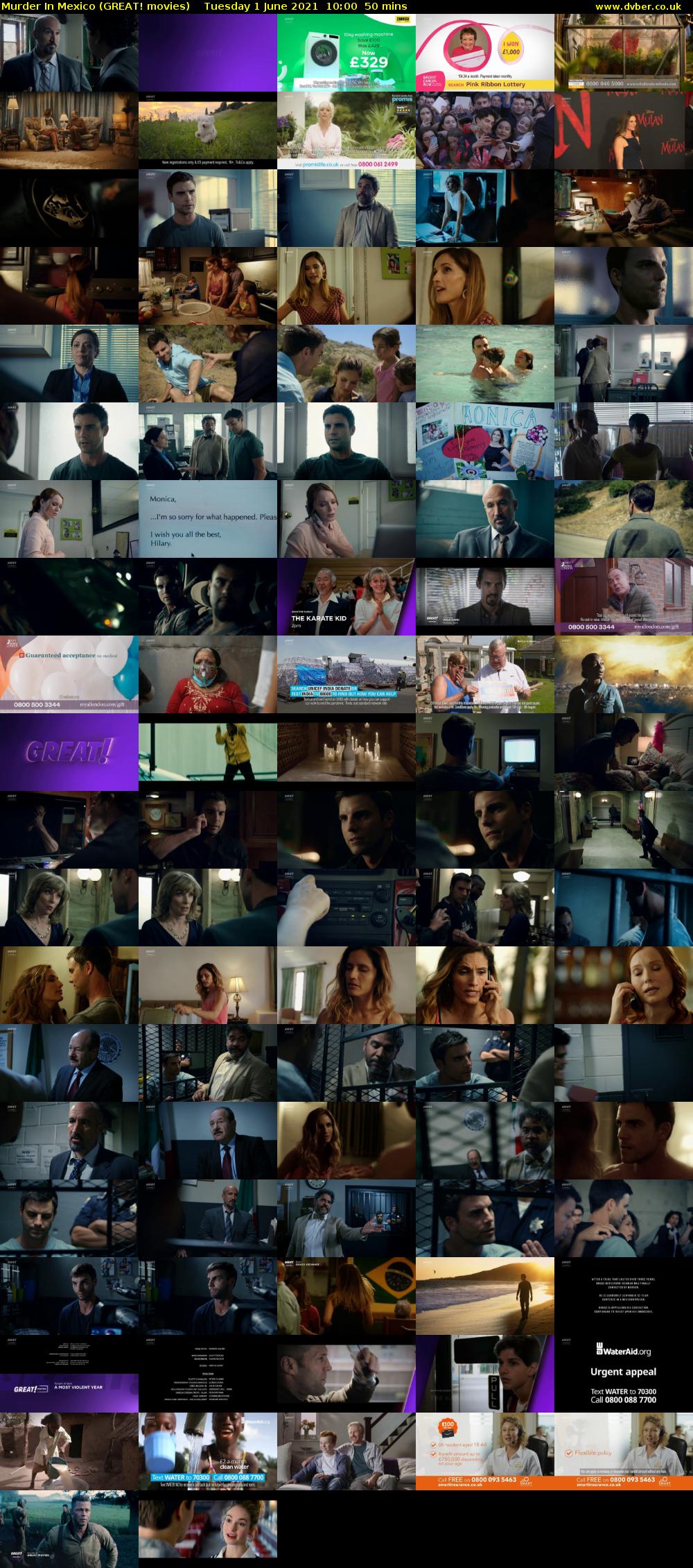 Murder In Mexico (GREAT! movies) Tuesday 1 June 2021 10:00 - 10:50