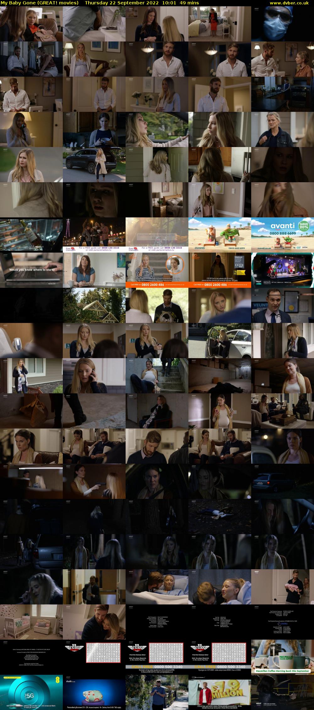 My Baby Gone (GREAT! movies) Thursday 22 September 2022 10:01 - 10:50