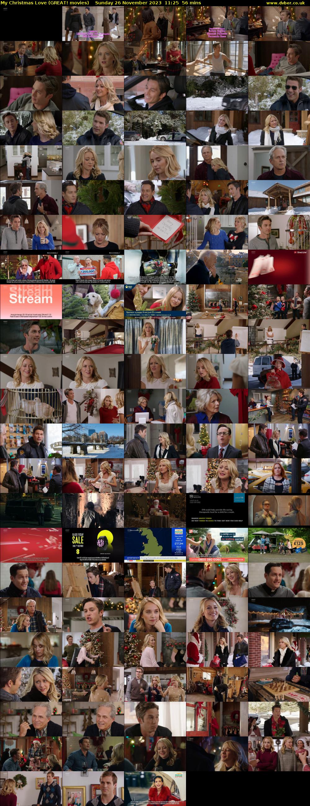 My Christmas Love (GREAT! movies) Sunday 26 November 2023 11:25 - 12:21