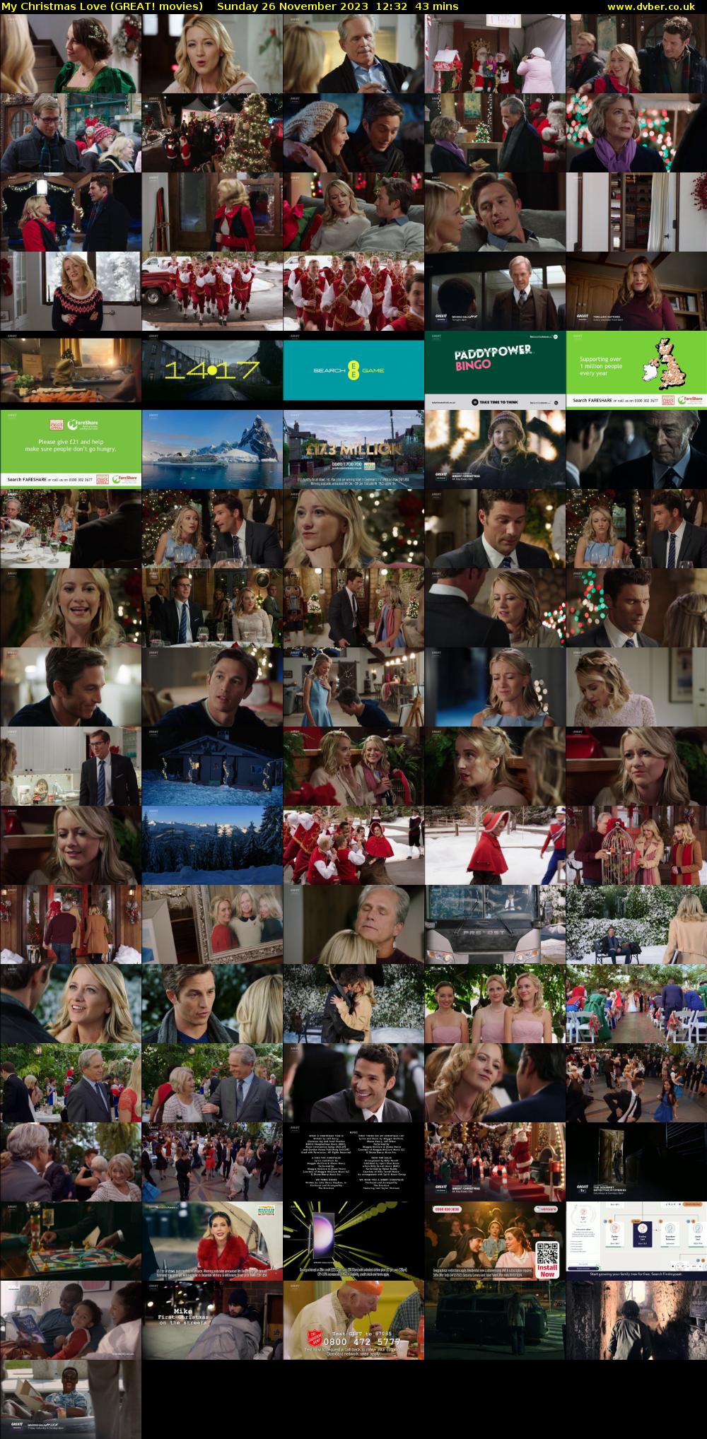My Christmas Love (GREAT! movies) Sunday 26 November 2023 12:32 - 13:15