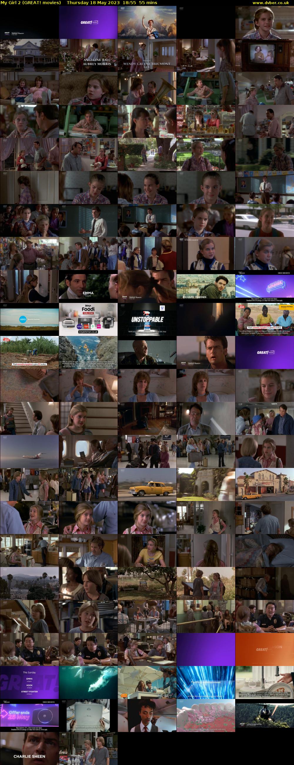 My Girl 2 (GREAT! movies) Thursday 18 May 2023 18:55 - 19:50