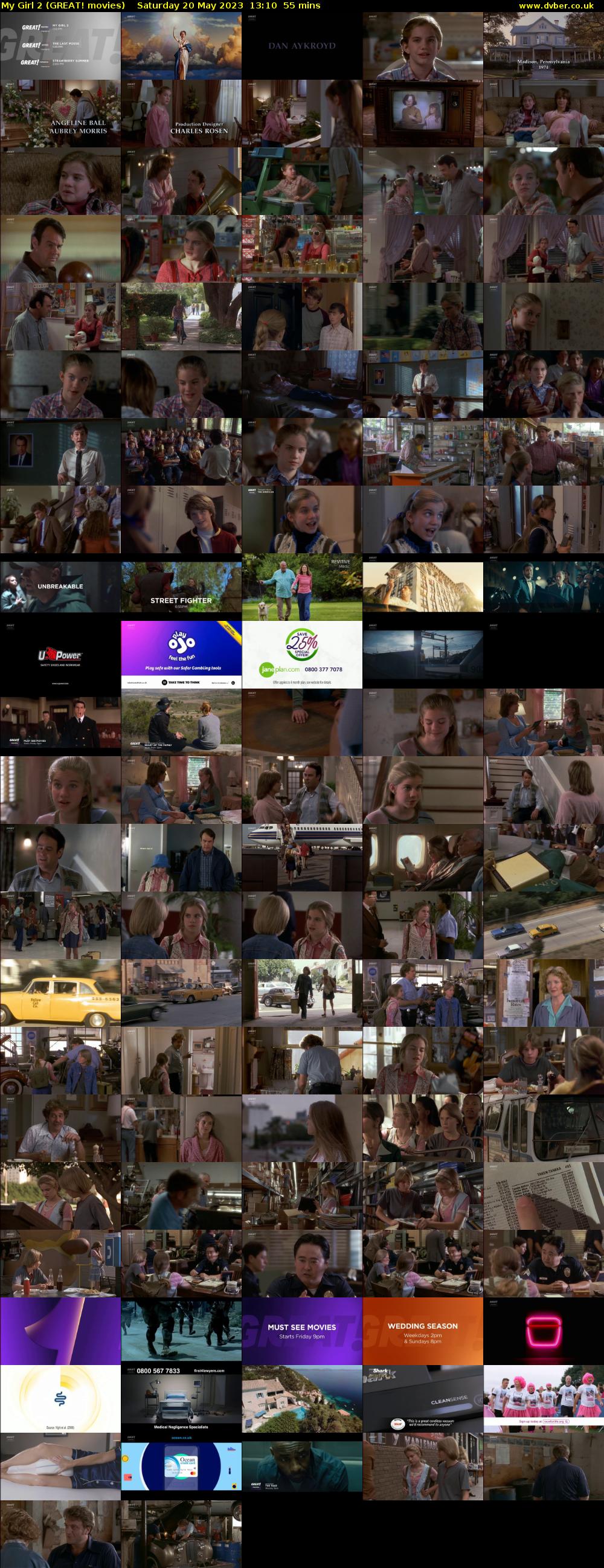 My Girl 2 (GREAT! movies) Saturday 20 May 2023 13:10 - 14:05