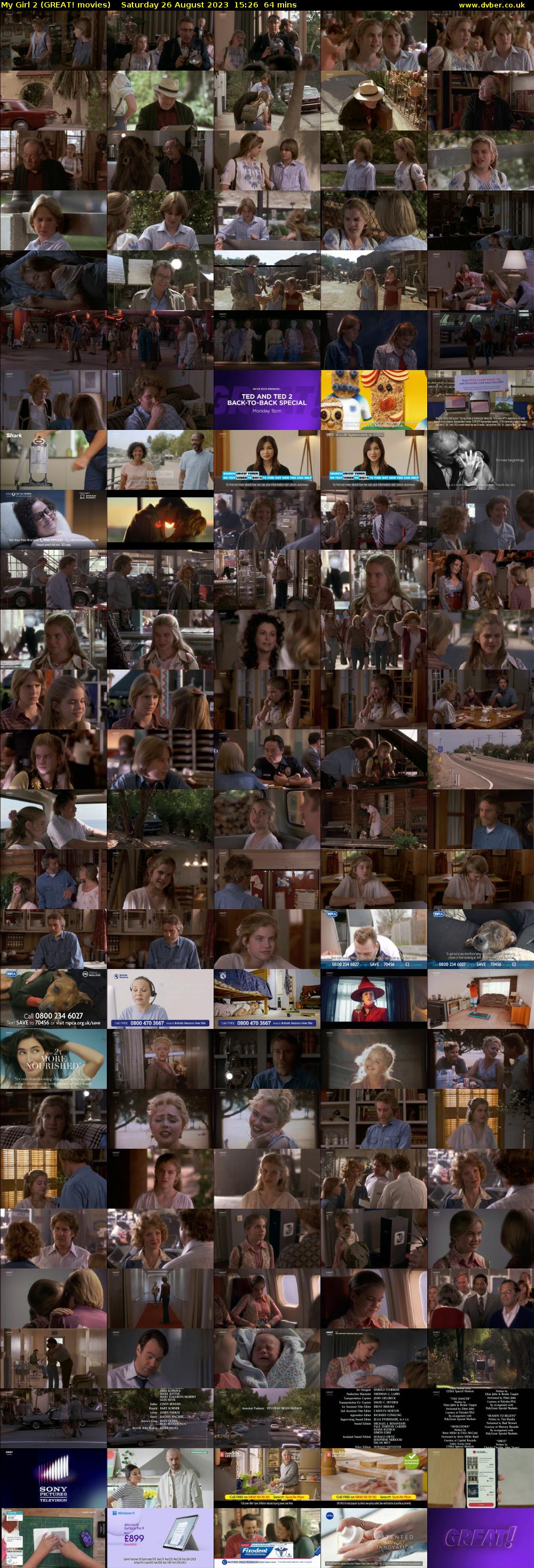 My Girl 2 (GREAT! movies) Saturday 26 August 2023 15:26 - 16:30